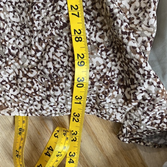 Zara brown printed dress - Picture 13 of 14